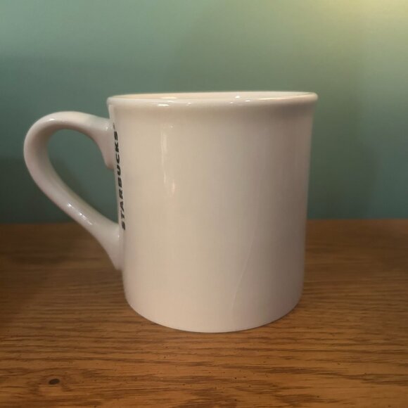 14 OZ STARBUCKS MUG BRAND NEW NEVERB USED - Picture 3 of 5
